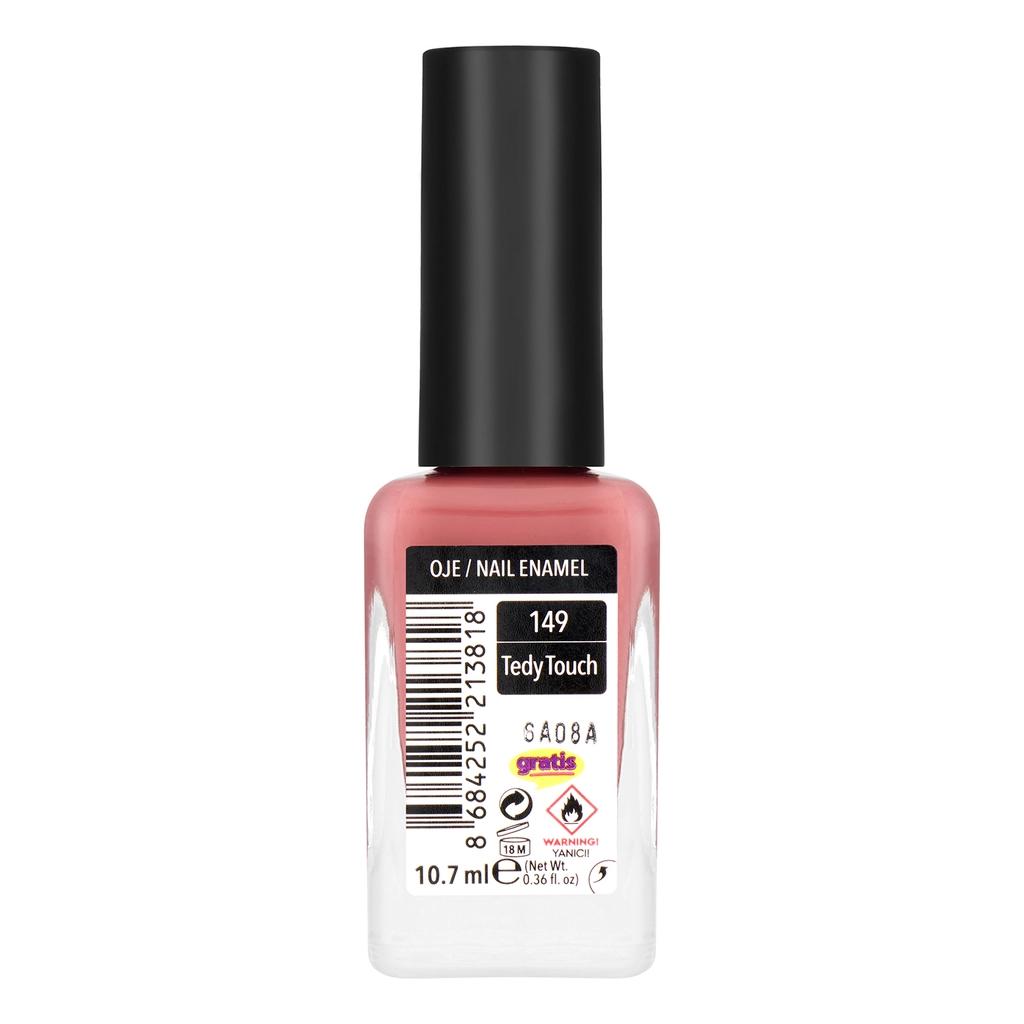 LYKD My Style Up Nail Enamel 149 Teddy Touch Glossy Polish by Beauty Care Bag