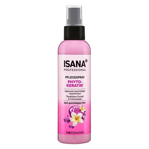 Isana Professional Phyto Keratin Hair Care Spray - Nourishing, Vegan, Dermatologically Tested - 150ml by Beauty Care Bag