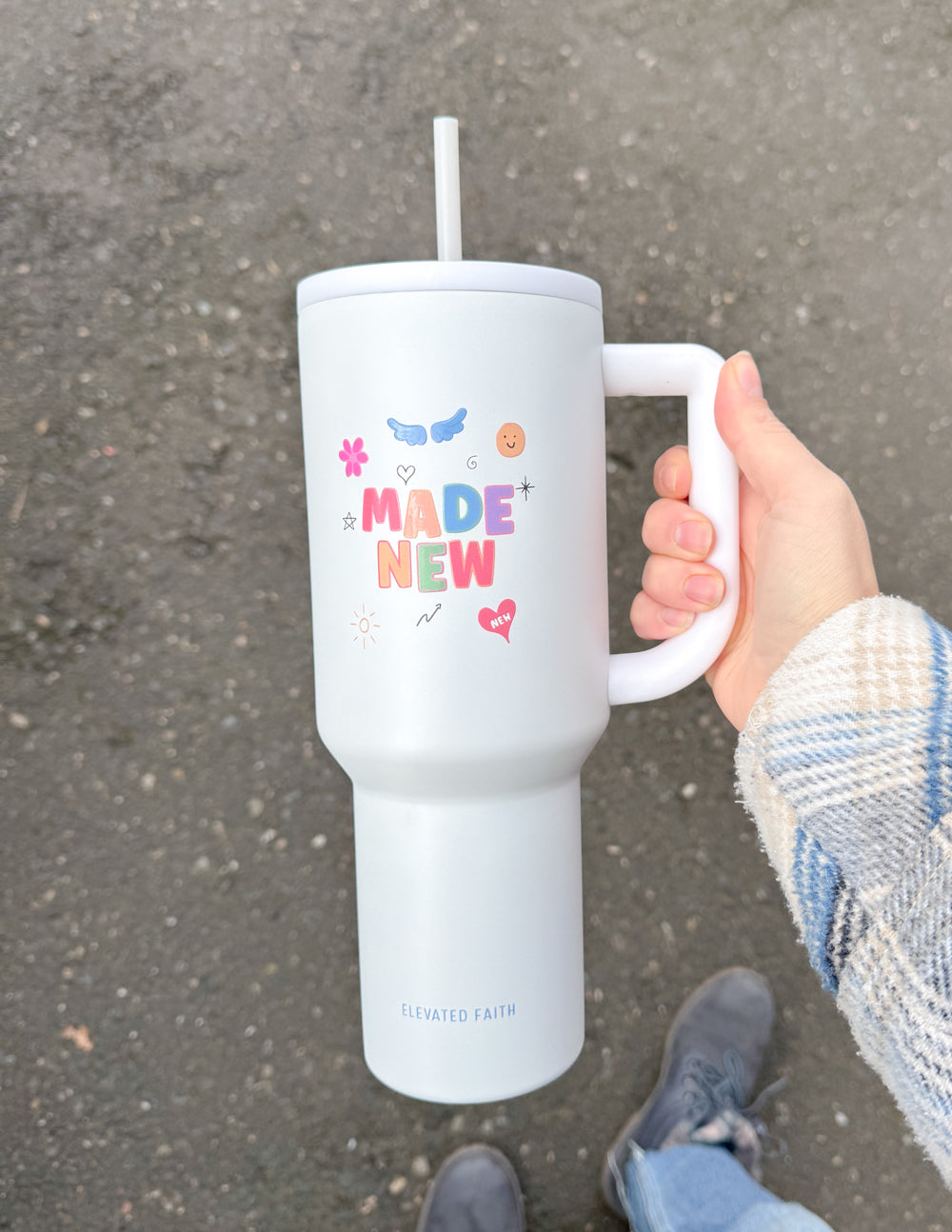 Made New 40 oz Ascend Tumbler by Elevated Faith
