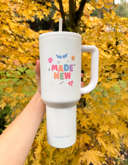 Made New 40 oz Ascend Tumbler by Elevated Faith