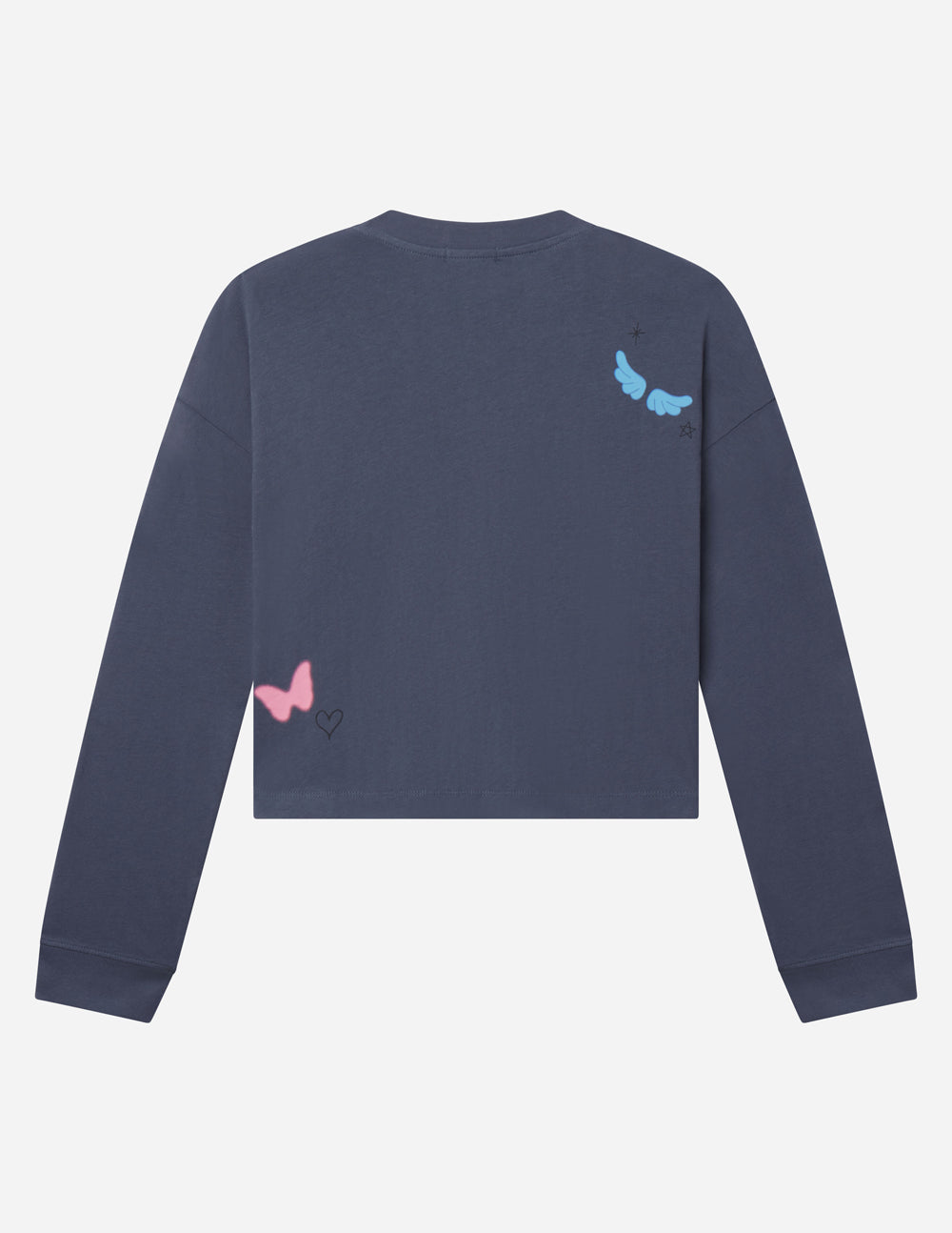 Made New Cropped LS Women's Tee by Elevated Faith