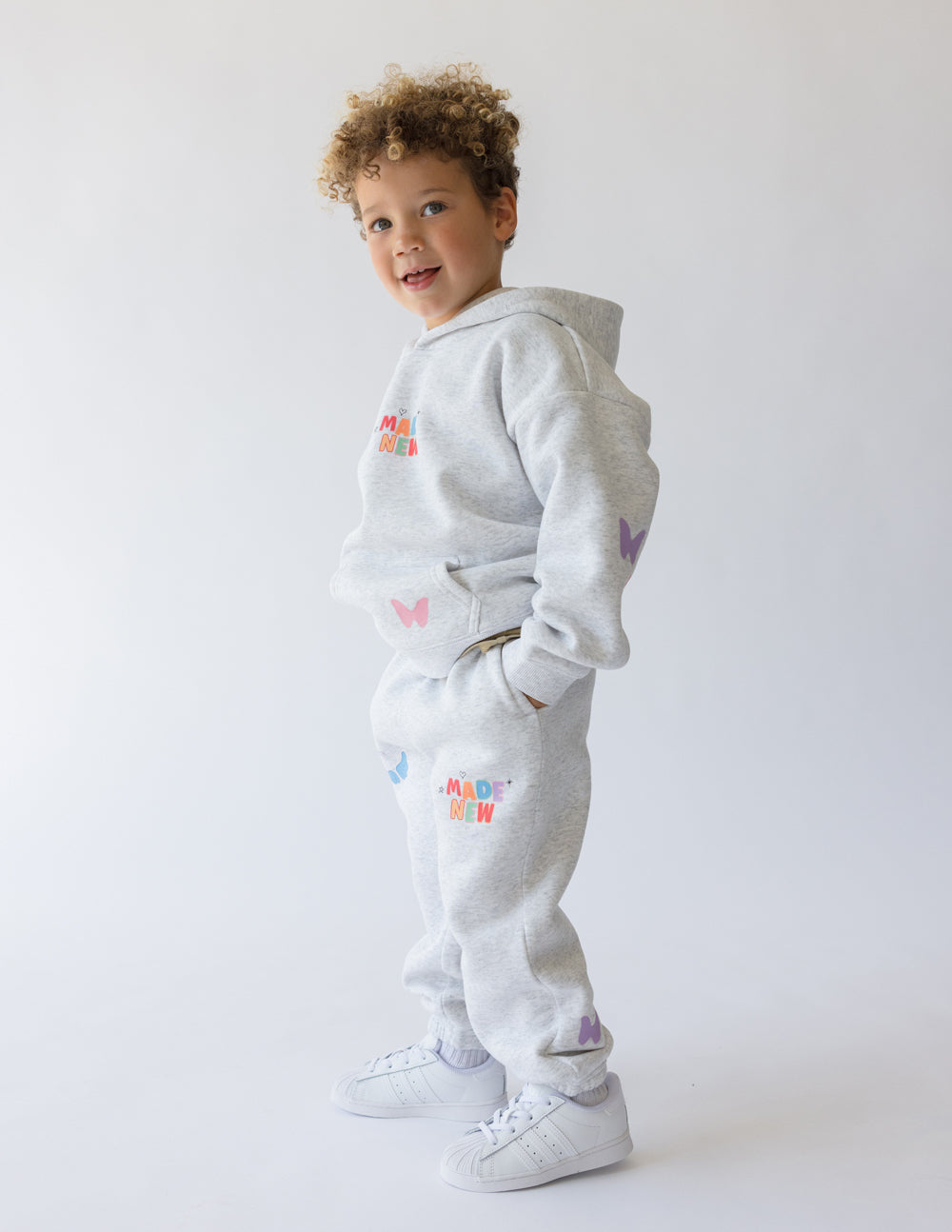 Made New Kids Hoodie by Elevated Faith