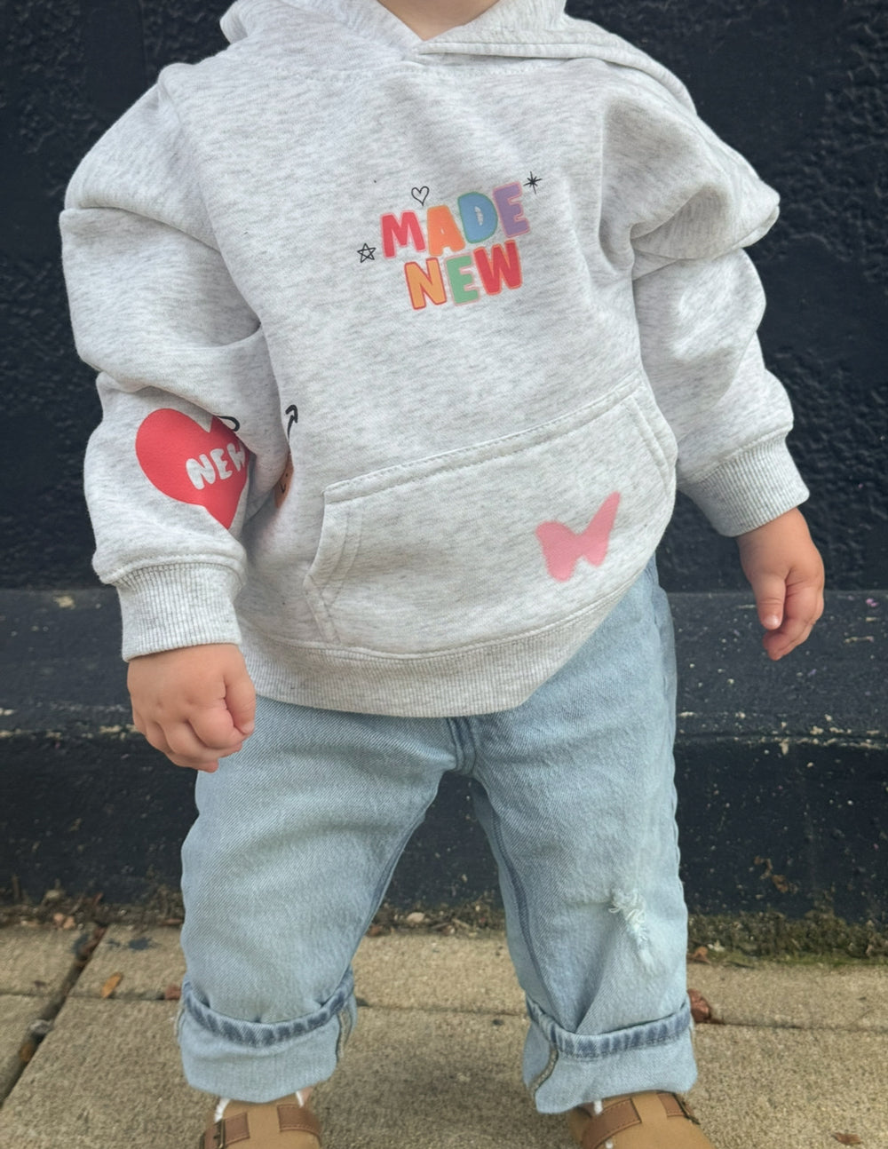 Made New Kids Hoodie by Elevated Faith