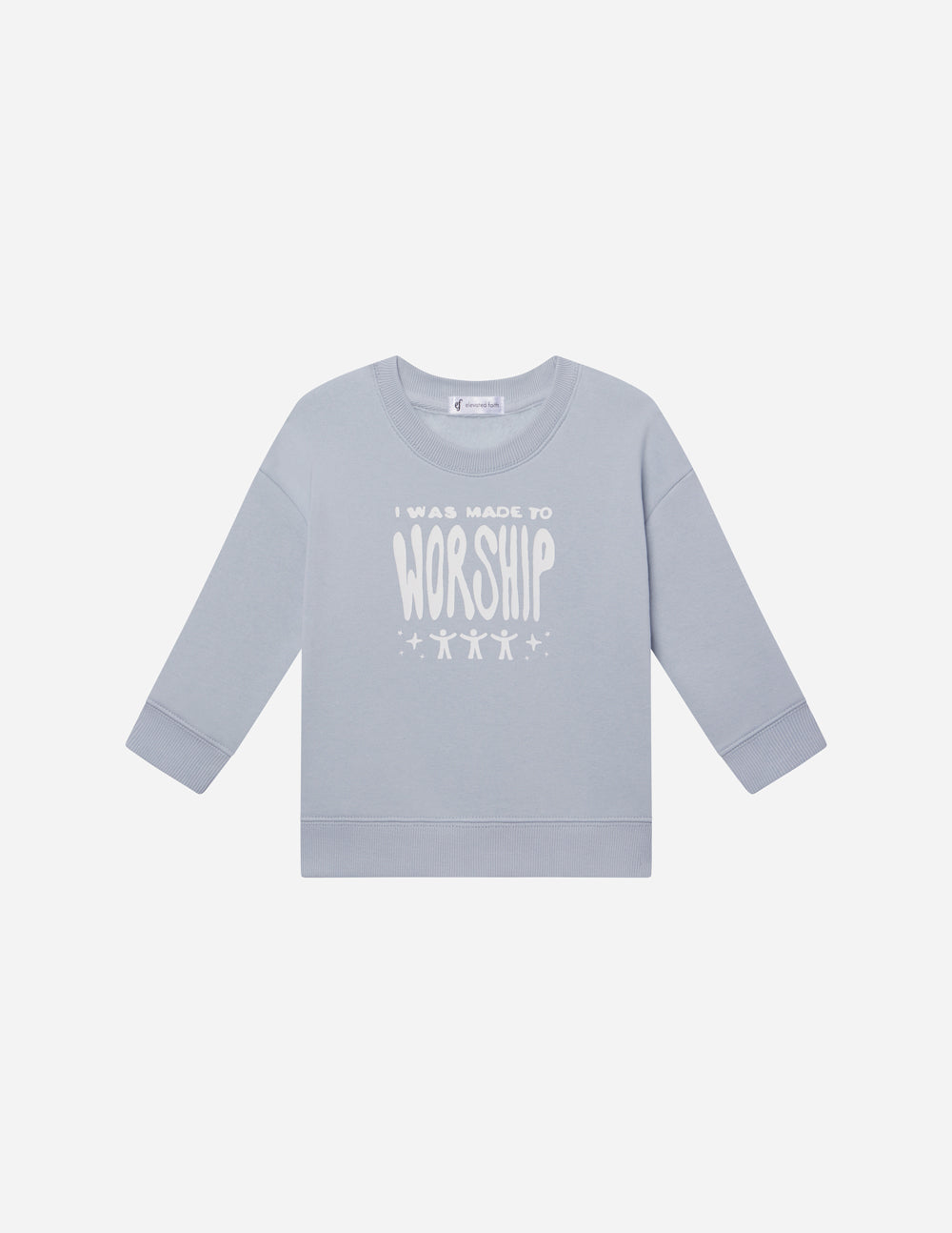 Made To Worship Kids Crewneck by Elevated Faith