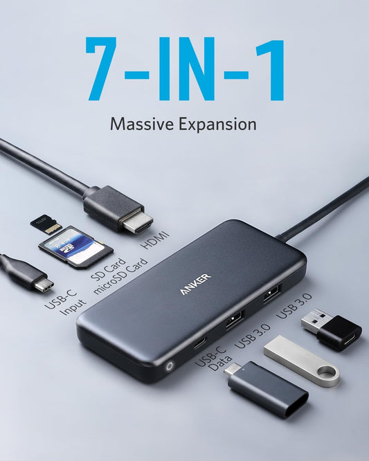 Anker <b>341</b> USB-C Hub (7-in-1) by Anker
