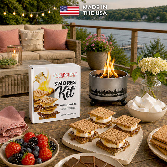 S'mores Kit (Makes 4) by City Bonfires