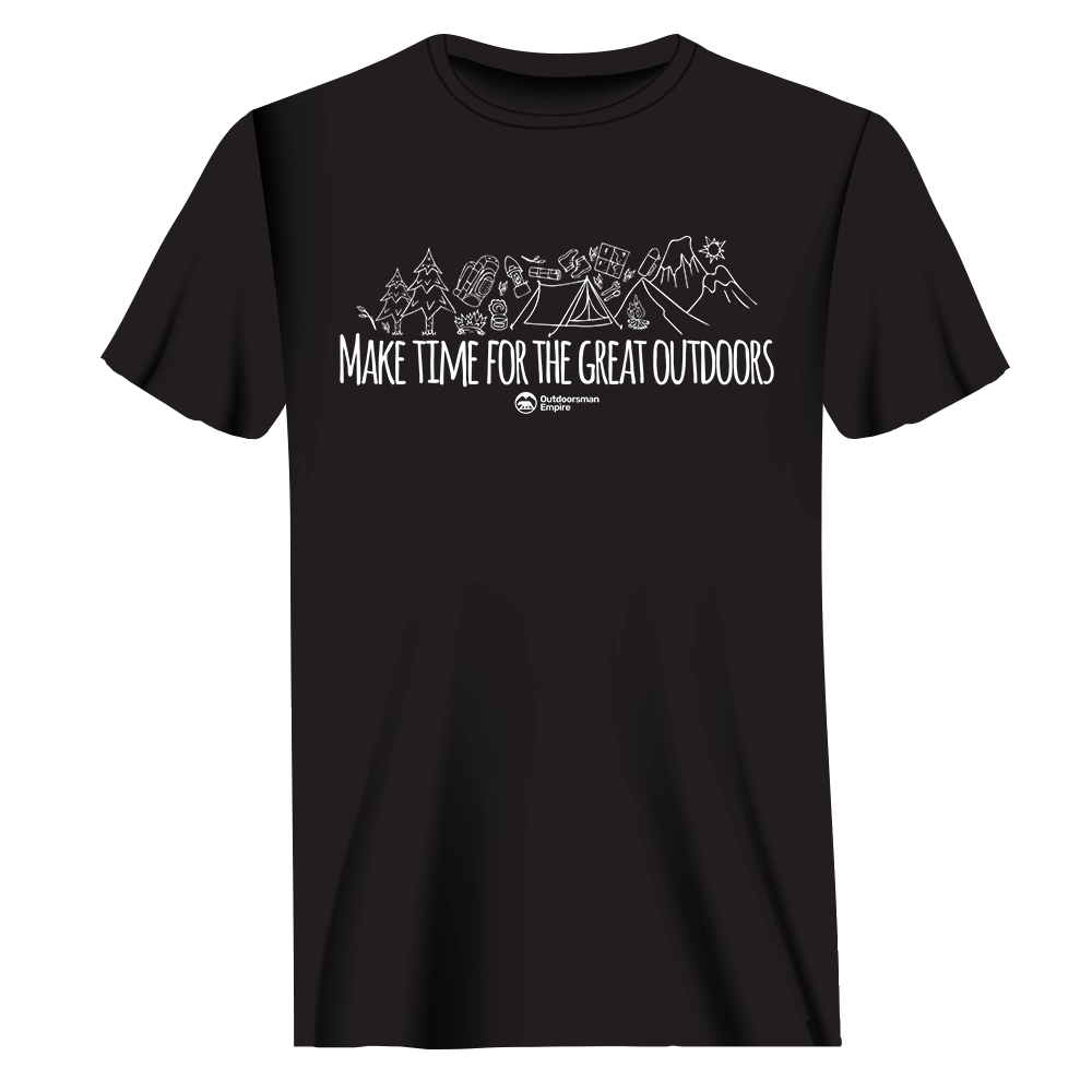 Make Time For Great T-Shirt for Men by Outdoorzees