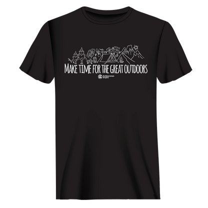 Make Time For Great T-Shirt for Men by Outdoorzees