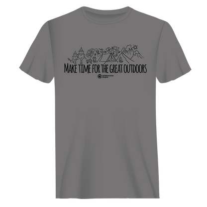 Make Time For Great T-Shirt for Men by Outdoorzees