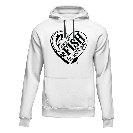 May The Fish Be With You Unisex Hoodie by Outdoorzees