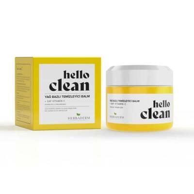 Herbaderm Vitamin C Oil-Based Cleansing Balm - Gentle Makeup Remover for All Skin Types by Beauty Care Bag
