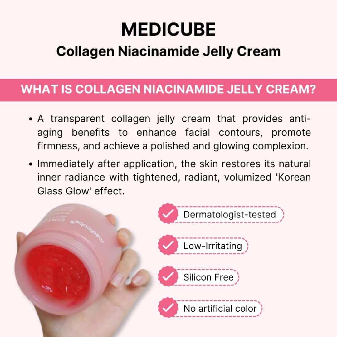 Medicube Collagen Jelly Cream 50ml by Harlequin Chestnut