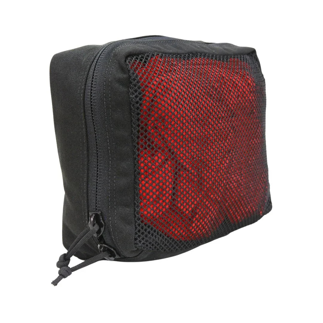 Recycled Firefighter 12 Hour pouch set with loop panel, view 6