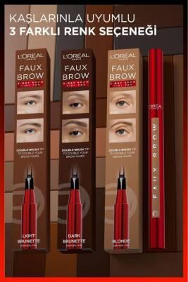 L'Oreal Paris Infaillible Faux Brow: Ultra-Fine Blonde Eyebrow Pencil for Natural, Long-Lasting Definition | Precise Brow Filler & Definer by Beauty Care Bag