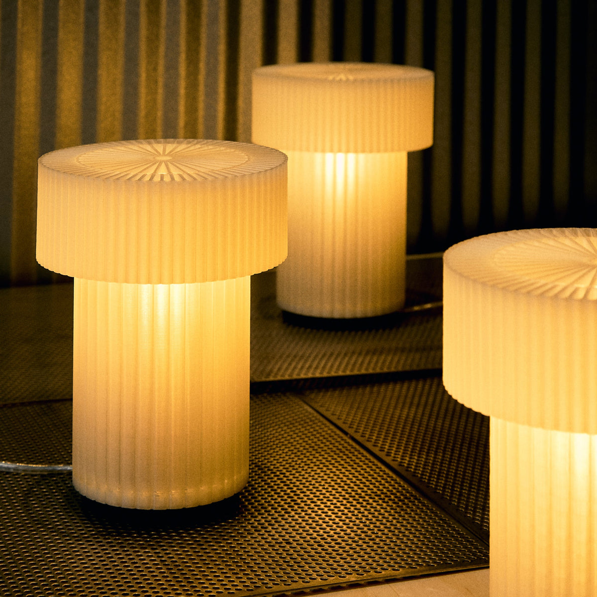 Mini Drum Lamp by Wooj Design