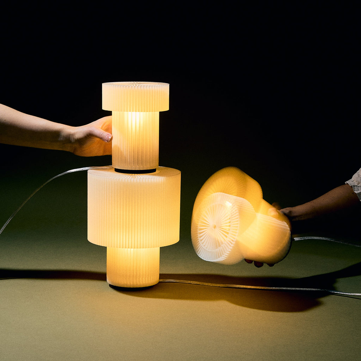 Mini Drum Lamp by Wooj Design