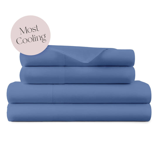 270 TC organic cotton percale sheet set by Whisper Organics