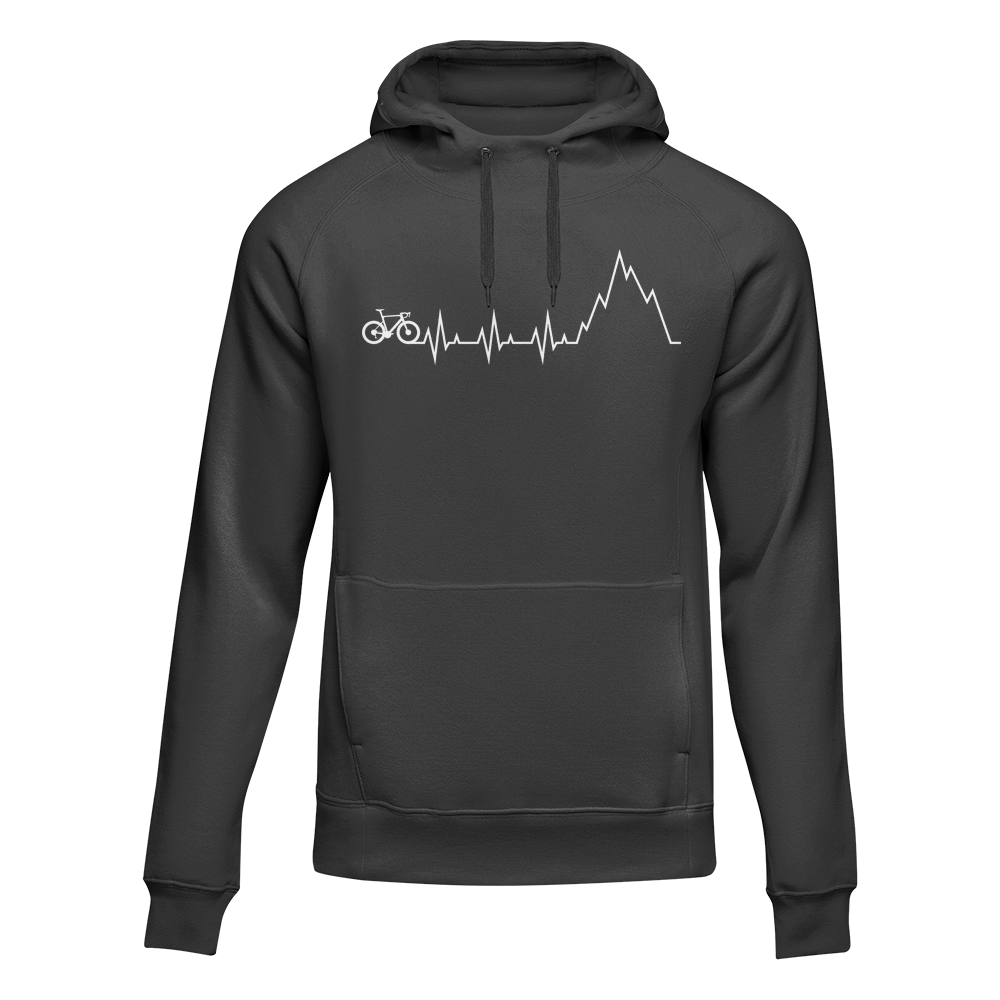 Mountain Beat Adult Fleece Hoodie by Outdoorzees
