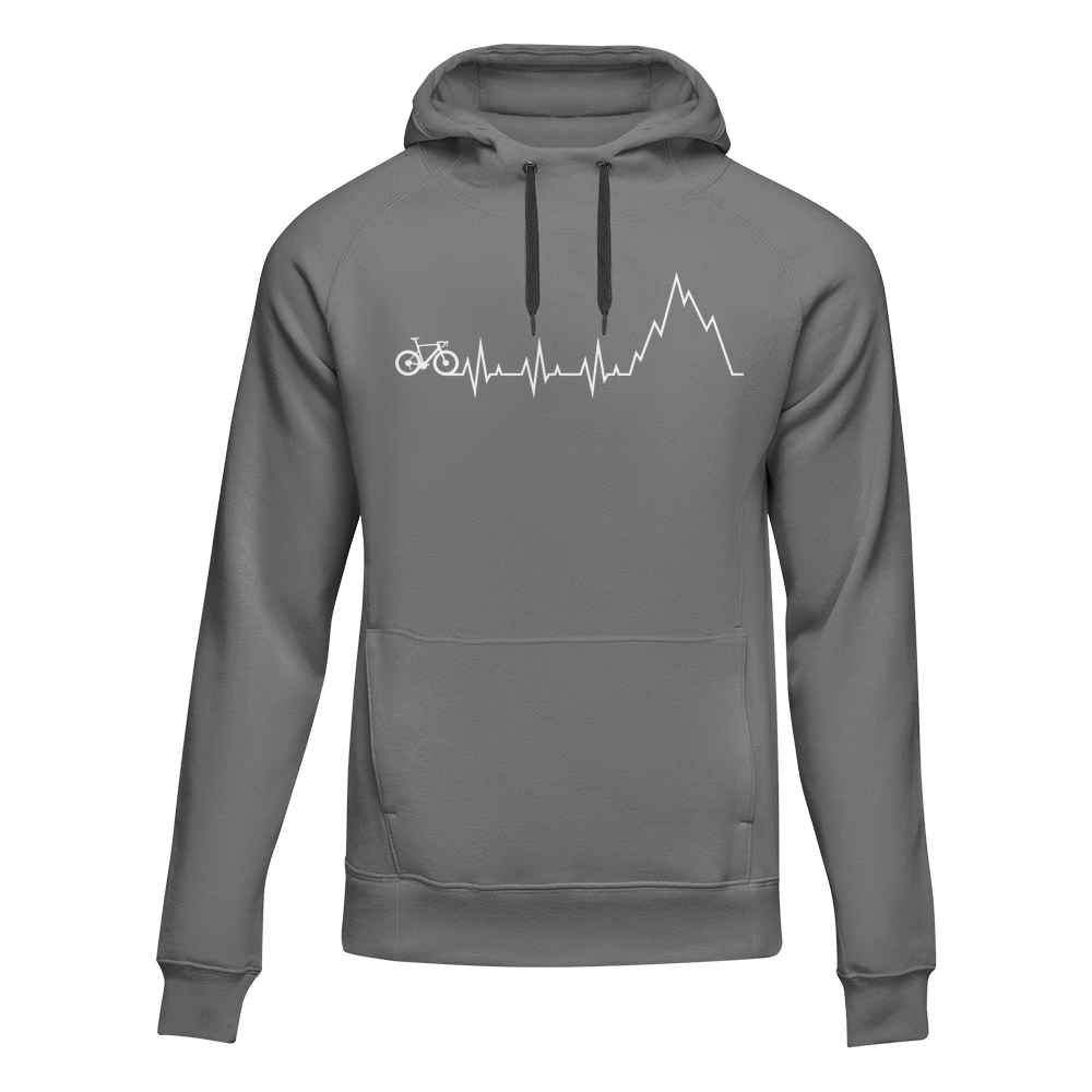 Mountain Beat Adult Fleece Hoodie by Outdoorzees