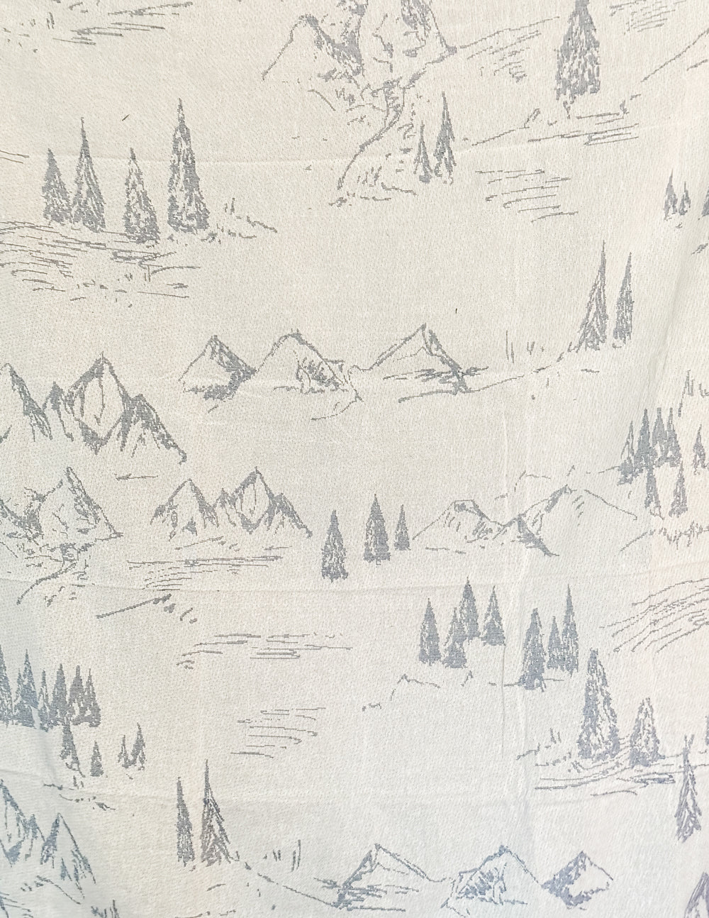 Mountainscape Throw Blanket by Elevated Faith