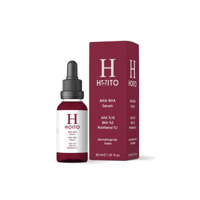 Hoito AHA BHA Serum 30ml - Renew Skin with AHA & BHA, Uneven Tone & Pore Minimizing Solution by Beauty Care Bag