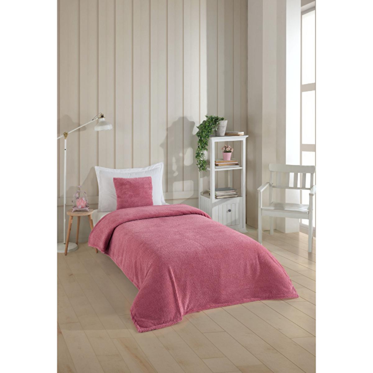 Wondel Soft Rose Pink Baby Blanket - 100% Polycotton, 35.43 x 43.31 inches by Beauty Care Bag