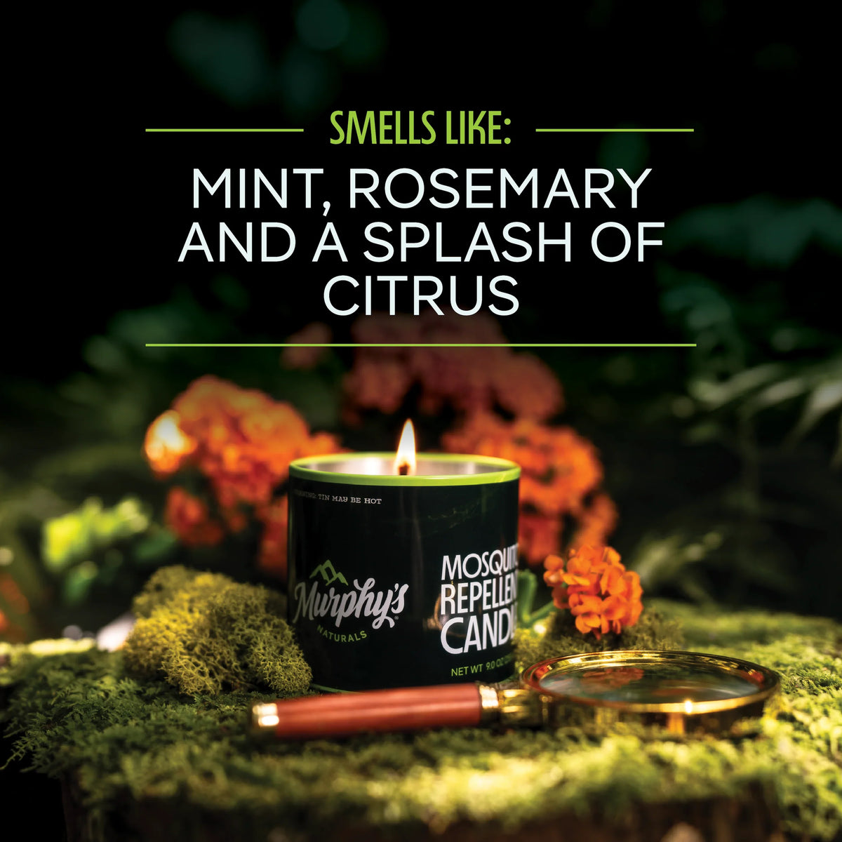 Mosquito Repellent Candle | Murphy's Naturals by Rust & Cinder