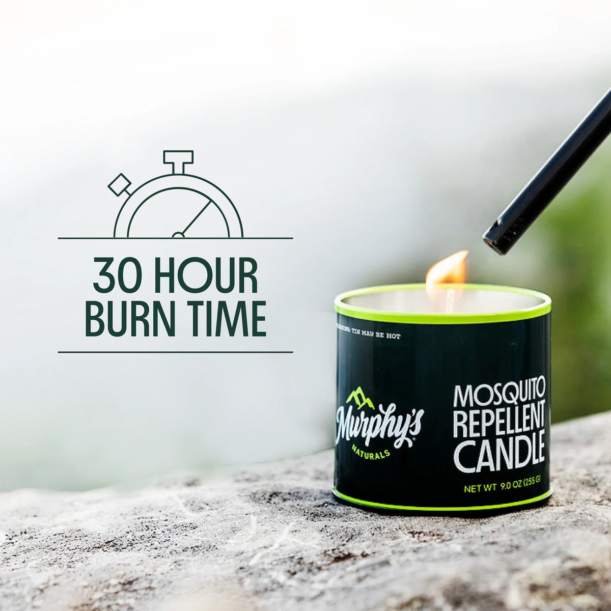 Mosquito Repellent Candle | Murphy's Naturals by Rust & Cinder