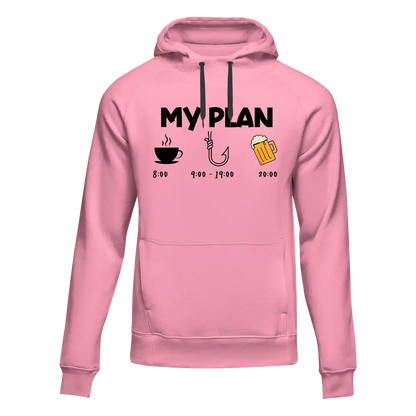 My Fishing Plan Unisex Hoodie by Outdoorzees