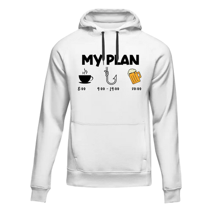 My Fishing Plan Unisex Hoodie by Outdoorzees