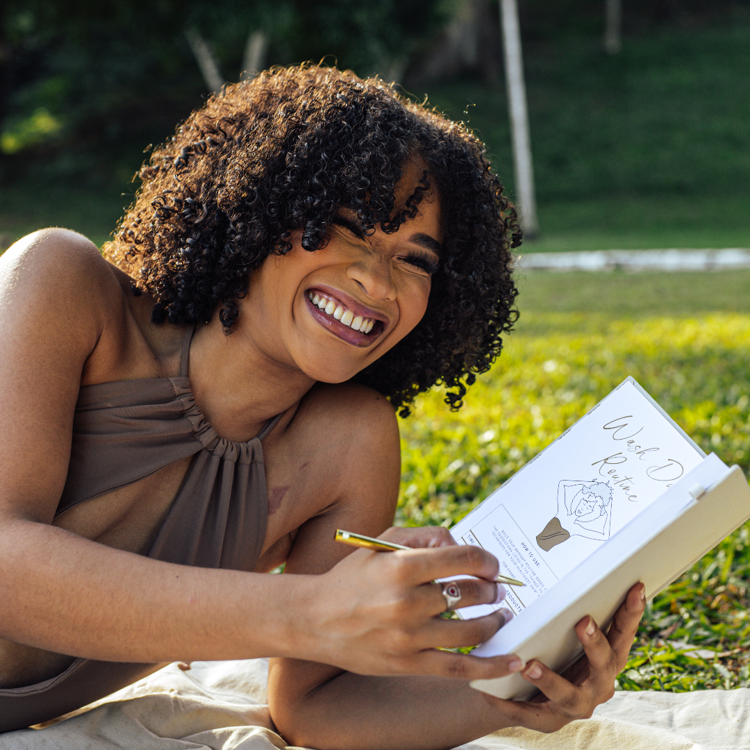 SheGrowin'™️ Planner. Tracker. Journal: Hair & Self Growth Undated Planner by Shedavi
