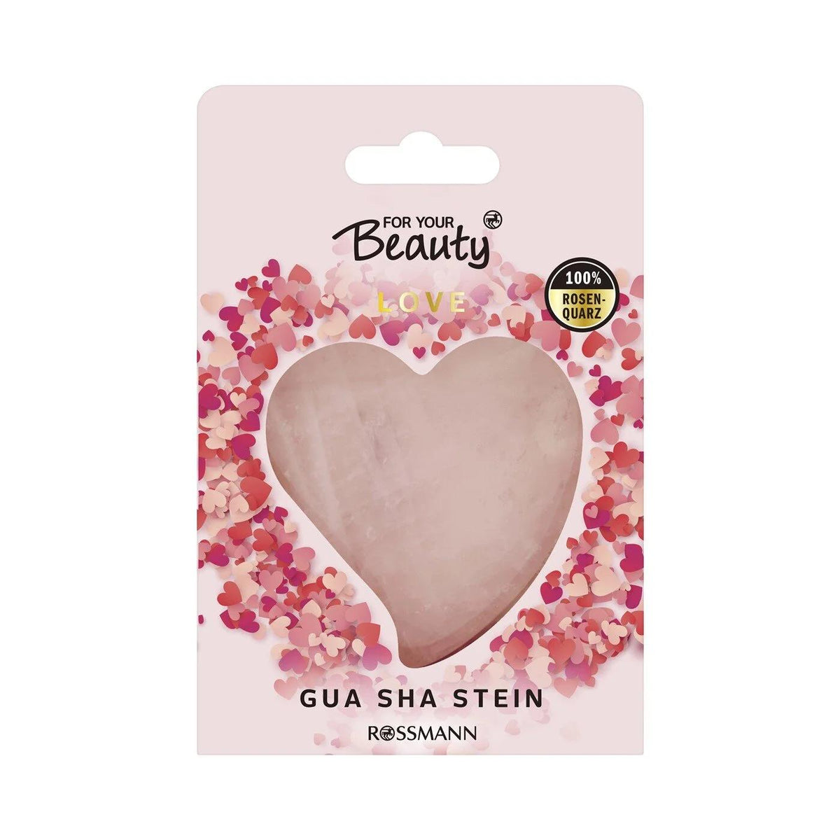 For Your Beauty Gua Sha Love Facial Massage Tool by Beauty Care Bag