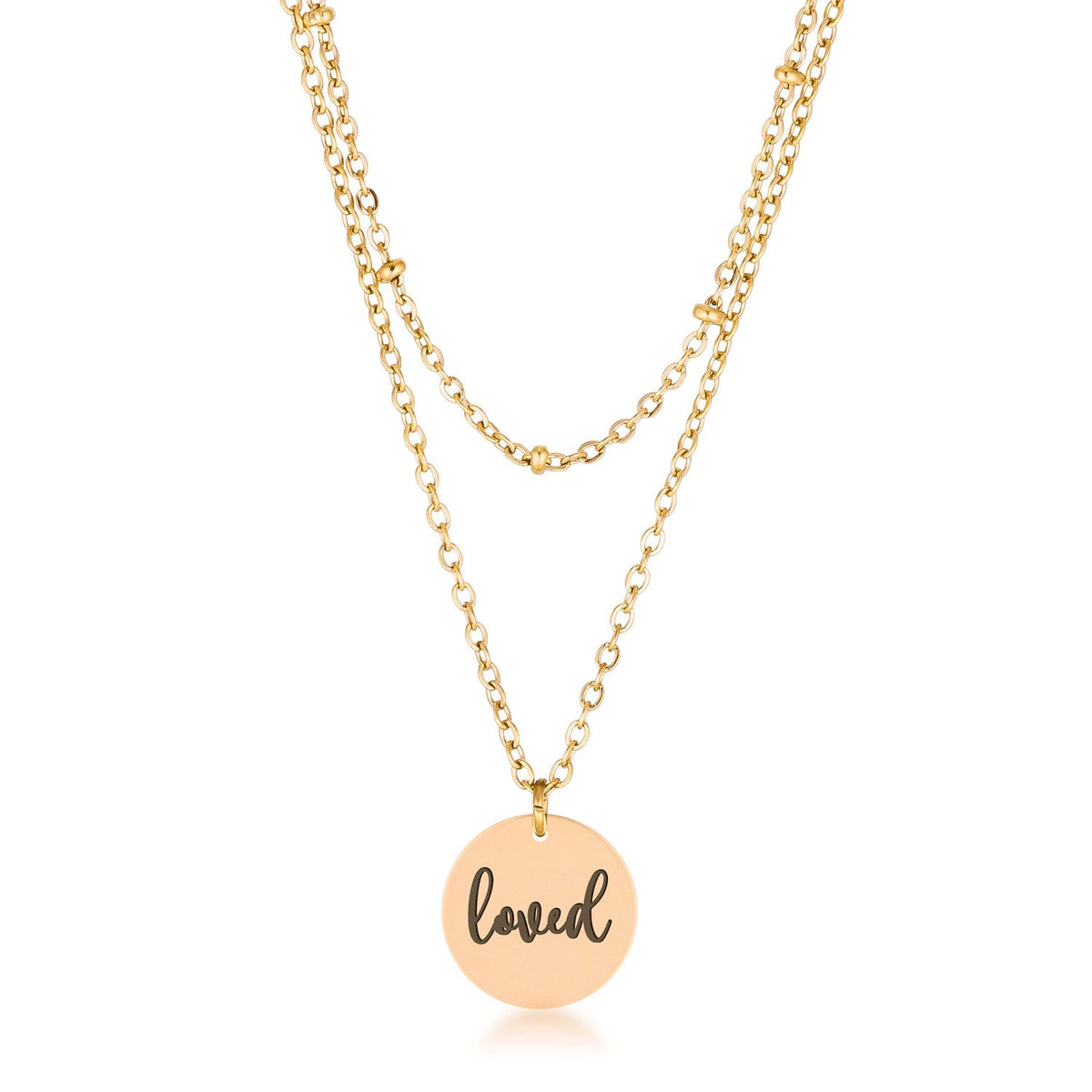 Delicate Gold Plated Necklace Loved by Avera Group