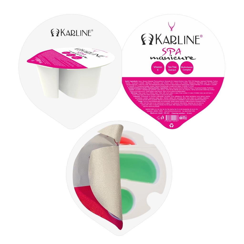 Karline SPA Manicure Liquid Cleanser Softening Soak 60 ml by Beauty Care Bag
