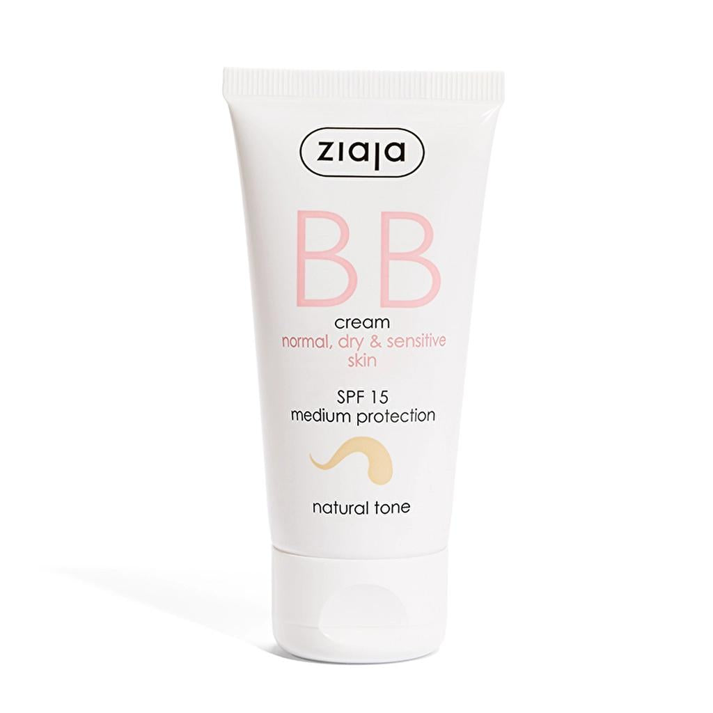 Ziaja Natural Tone BB Cream for Dry & Sensitive Skin 50ml by Beauty Care Bag