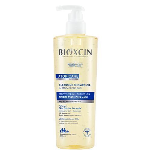 Bioxcin Atocare: Gentle Cleansing Shower Oil for Dry, Sensitive Skin - Moisturizing Body Wash (16.91 fl oz) by Beauty Care Bag