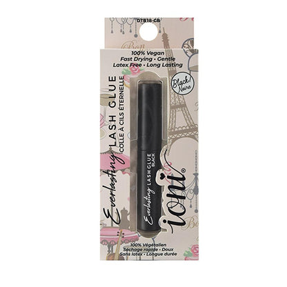 Ioni Black False Eyelash Adhesive for All-Day Wear by Beauty Care Bag