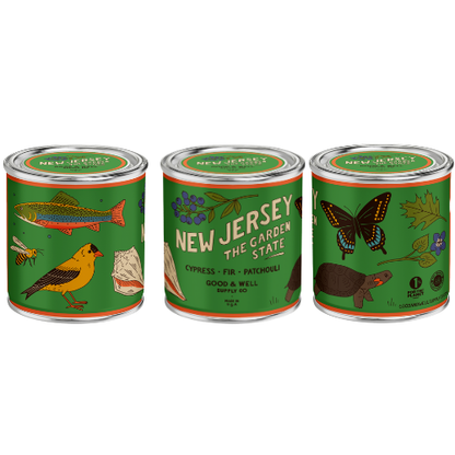 New Jersey State Candle by Good & Well Supply Co.
