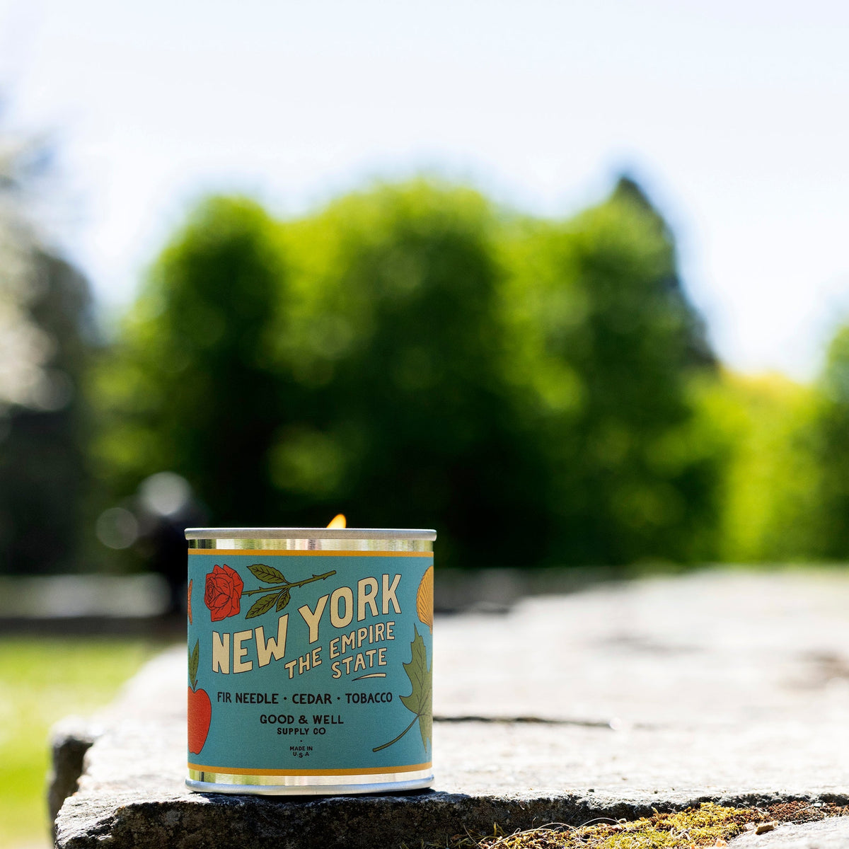 New York State Candle by Good & Well Supply Co.