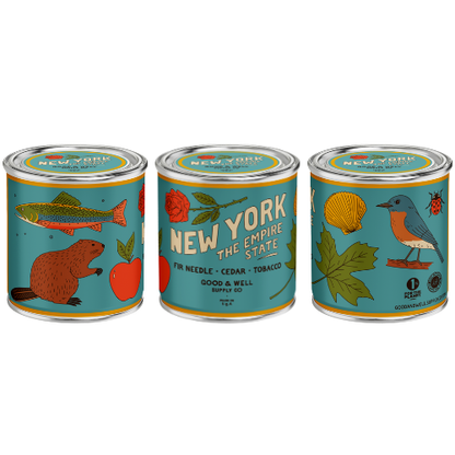 New York State Candle by Good & Well Supply Co.