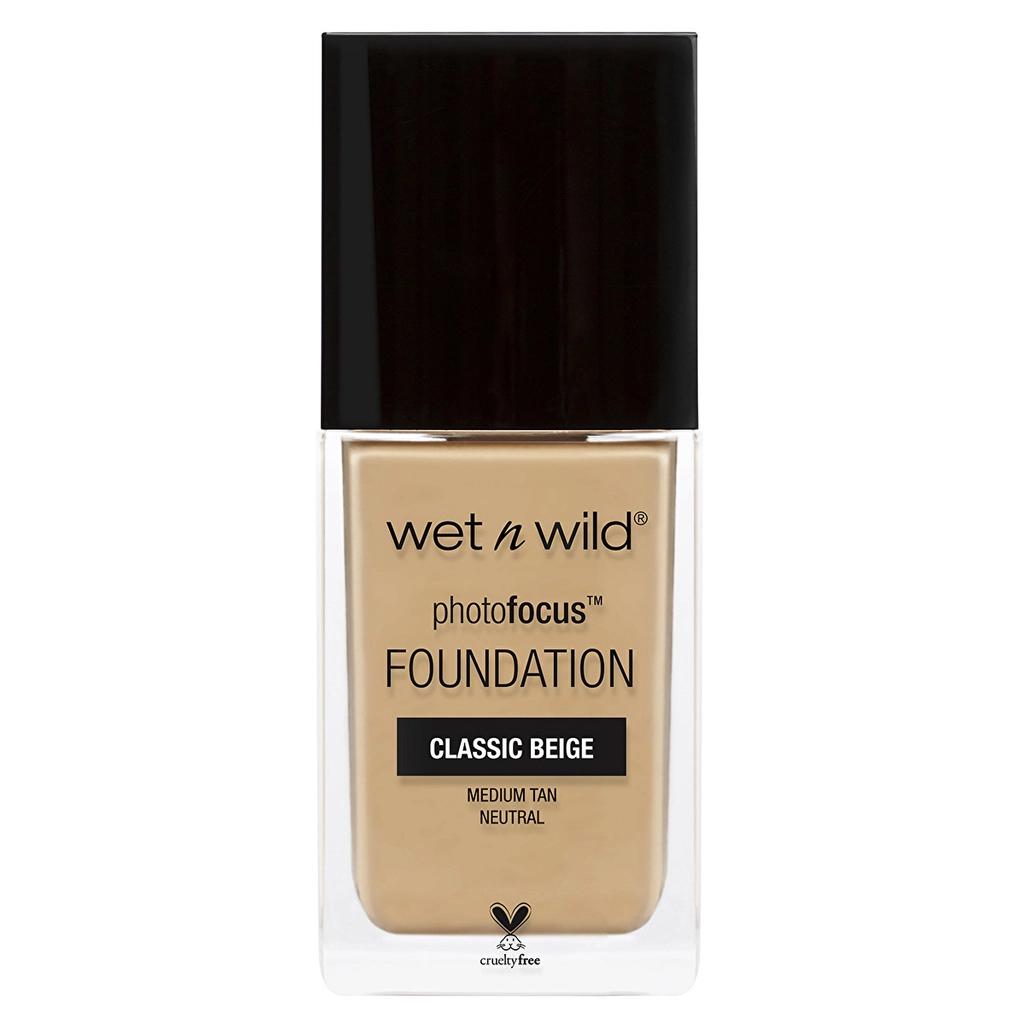 Wet n Wild Photo Focus Foundation Classic Beige 30ml by Beauty Care Bag