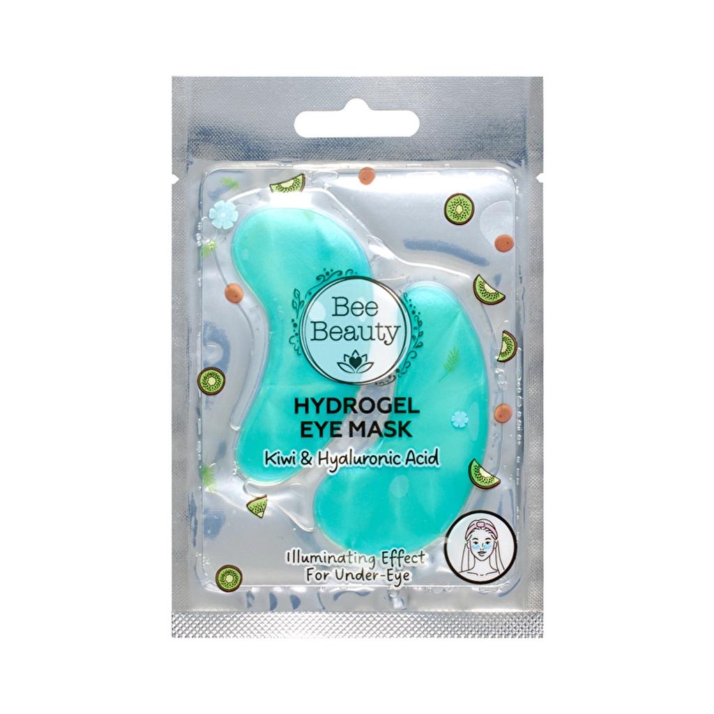 Bee Beauty Kiwi Hydrogel Eye Mask for Brightening 1 Pair by Beauty Care Bag