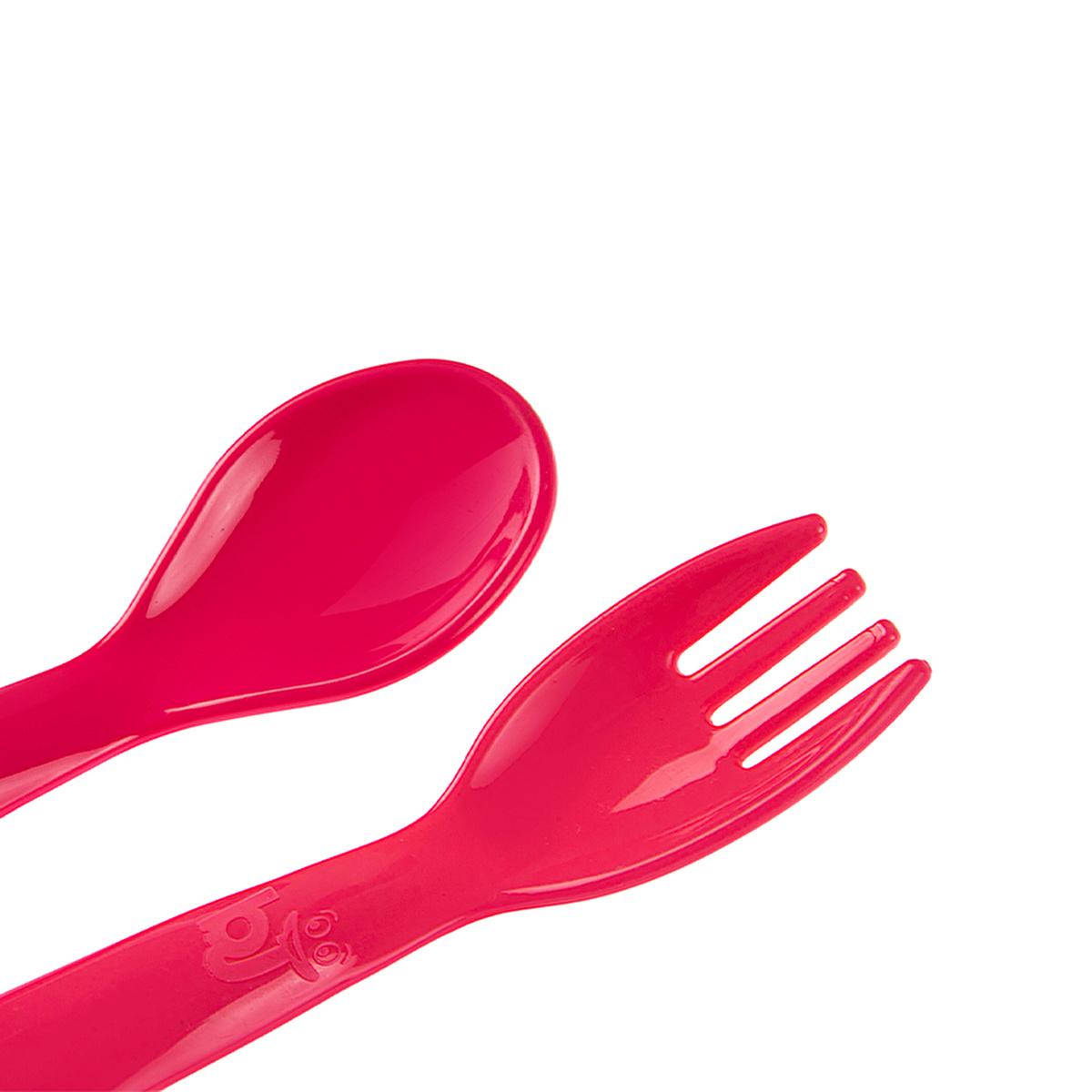 Babyjem Baby Utensil Set - Soft Baby Cutlery & Dishwasher Safe Feeding Tools for Self-Feeding Infants by Beauty Care Bag