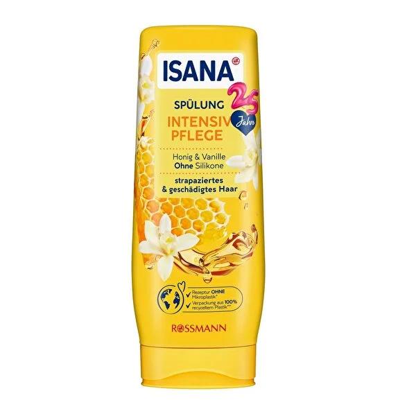 Isana Hair Conditioner with Honey and Vanilla 10.14 fl oz - Silicone-Free, Dermatologically Tested by Beauty Care Bag