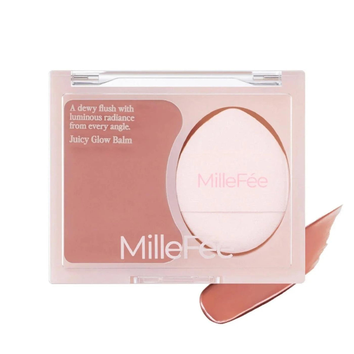 Millefee Juicy Glow Balm Blush 04 Petal Beige by Beauty Care Bag