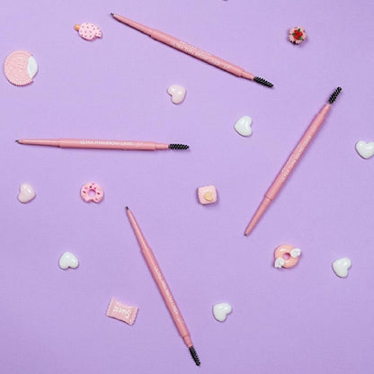 Soda Ultra Thin Brow Liner - Precise Eyebrow Definition, Long-Lasting Formula, Natural Colors by Beauty Care Bag
