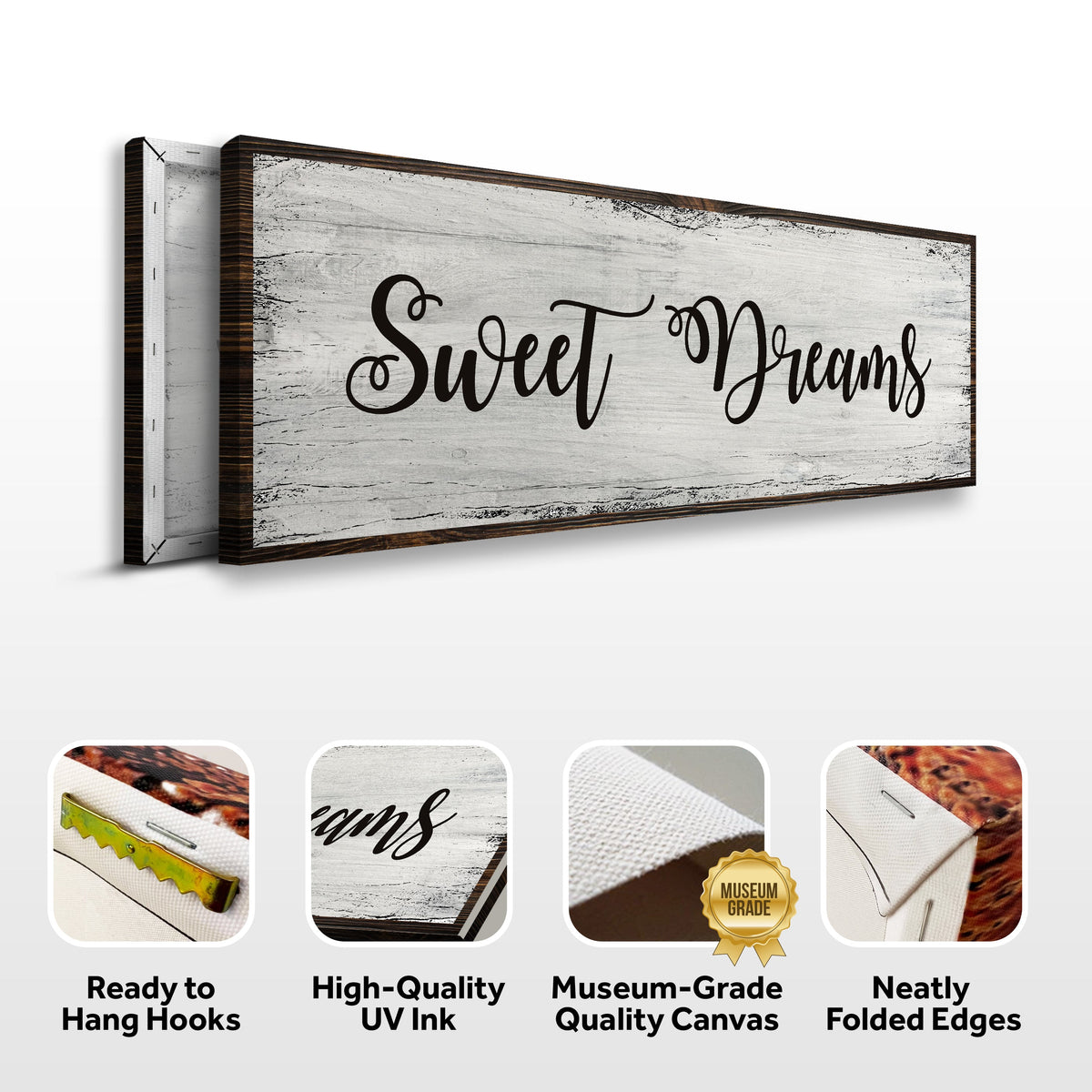 Sweet Dreams Sign VI by Tailored Canvases