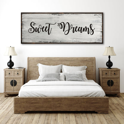 Sweet Dreams Sign VI by Tailored Canvases