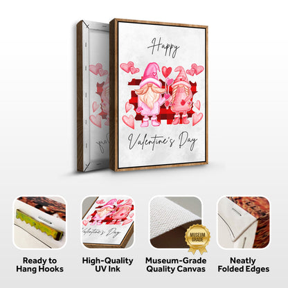 Valentine's Gnomes Sign by Tailored Canvases