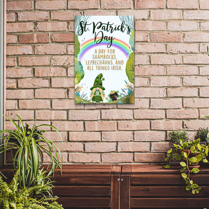 St. Patrick's Day, All Things Irish Sign by Tailored Canvases